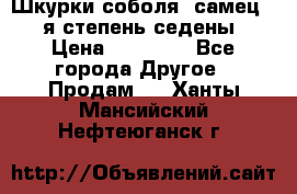 Шкурки соболя (самец) 1-я степень седены › Цена ­ 12 000 - Все города Другое » Продам   . Ханты-Мансийский,Нефтеюганск г.